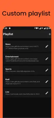 Network Stream (Video) Player android App screenshot 3